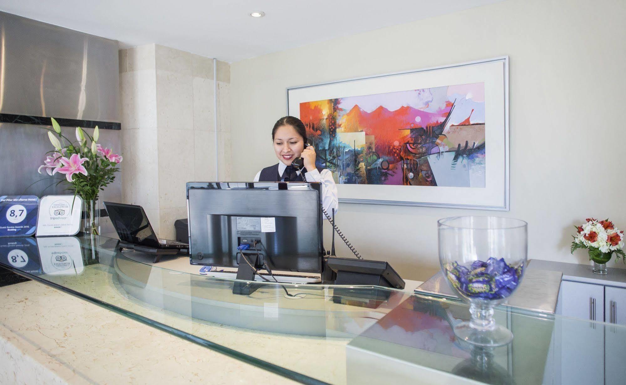 Del Pilar Miraflores Hotel Lima Eksteriør bilde